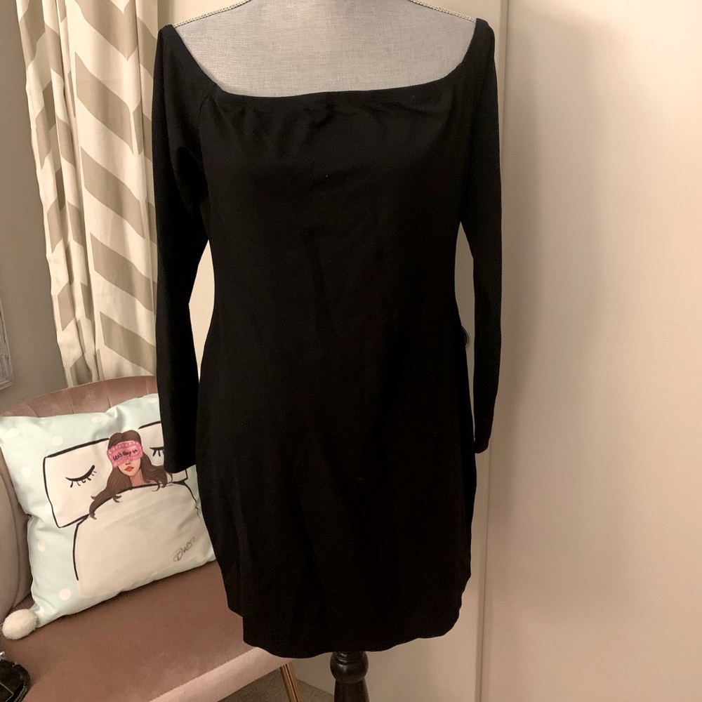 Bodycon Black Dress- Forever21Plus